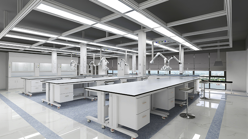 Muebles para laboratorios flexibles